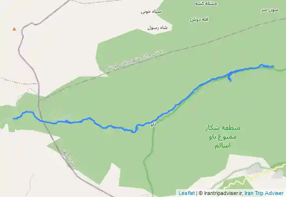 ترک جی پی اس پیمایش مسیر خلخال به اسالم