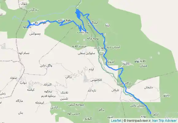 ترک جی پی اس دره چاکرود