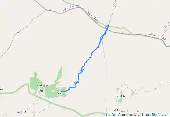 ترک جی پی اس قله خشچال