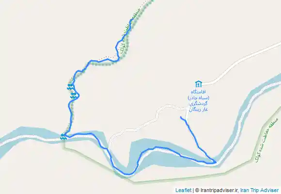 ترک جی پی اس Zingan Cave غار زینگان ایلام