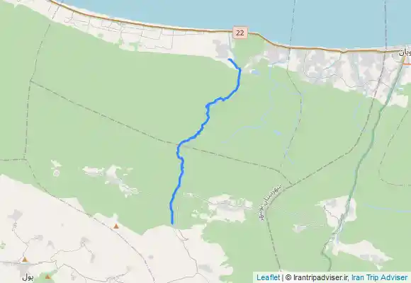 ترک جی پی اس پياده روي از روستاي كجور به سيسنگان -روستای ديزر كلا