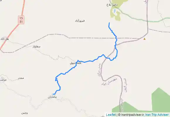 ترک جی پی اس پیمایش ابشار شاه مراد تا دریاچه نئور