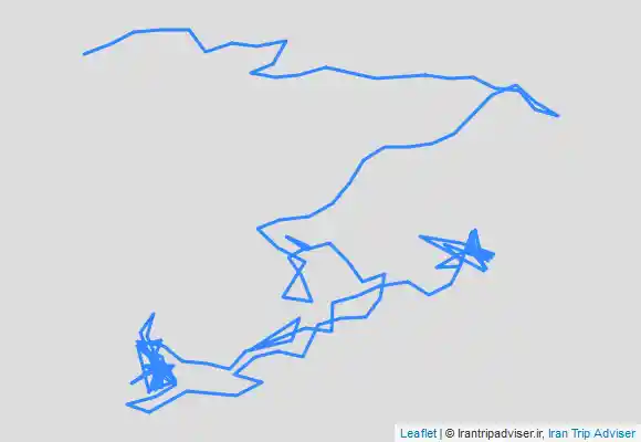 ترک جی پی اس آبشار شلماش