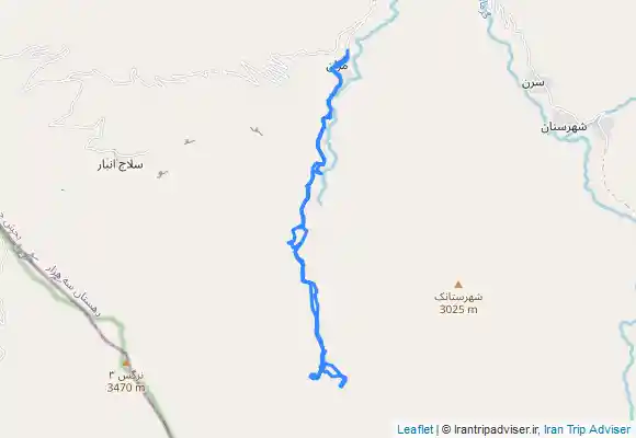 ترک جی پی اس آبشار مران