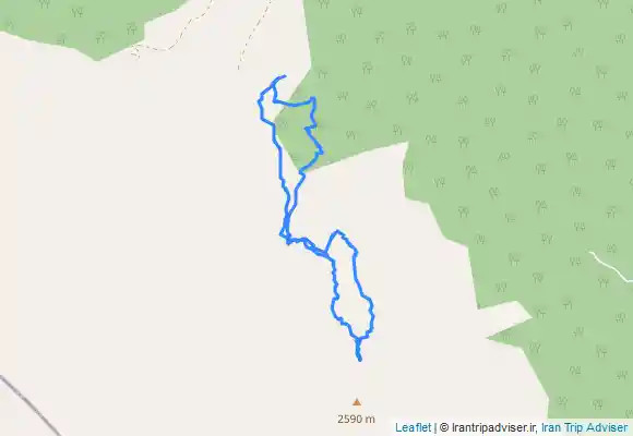 ترک جی پی اس دشت دومن به دیه گا