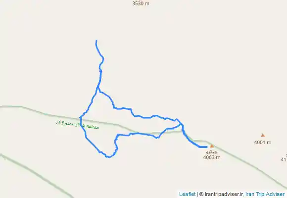 ترک جی پی اس قله چپکرو