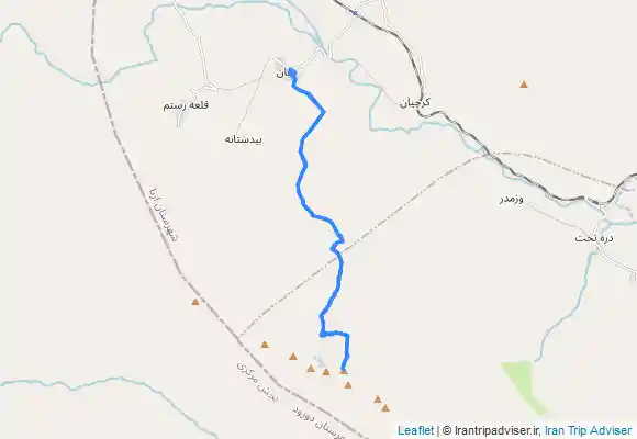 ترک جی پی اس رفت و برگشت قله سنبران یک روزه