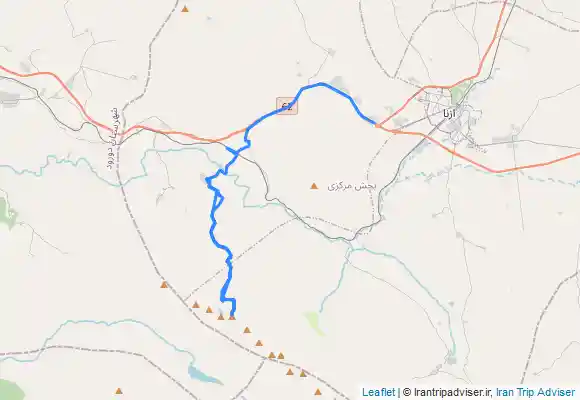 ترک جی پی اس قله سنبران لرستان