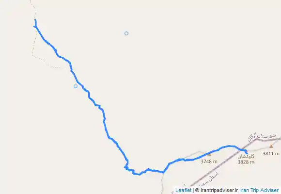 ترک جی پی اس صعود به قله گاوکشان بام استان گلستان