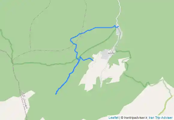 ترک جی پی اس سرخ چشمه به سردانسر و قلبلاغ و مازوکش، برگشت به نخودچشمه