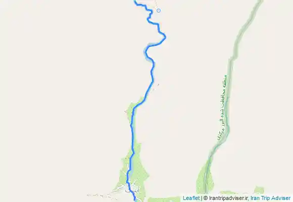 ترک جی پی اس از روستای آبنیک تا ابشار