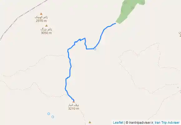 ترک جی پی اس برف انبار