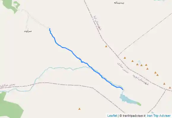 ترک جی پی اس دریاچه گهر از پنبه کار