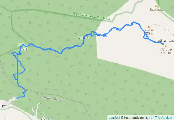 ترک جی پی اس درفک