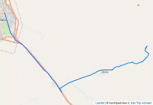 ترک جی پی اس آبشار روستای سکنج