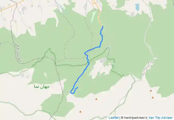 ترک جی پی اس لنده کوه به ناهارخوران