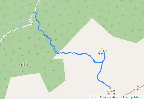 ترک جی پی اس قله هفت چیلا ، کفناچی