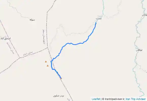 ترک جی پی اس قله قولی زلیخا