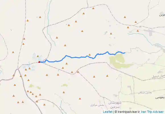 ترک جی پی اس جبهه شرقى قله سبلان تا آبگرم سردابه