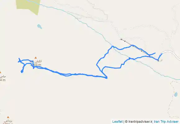 ترک جی پی اس صعود به قله حاج زال(هاززال)