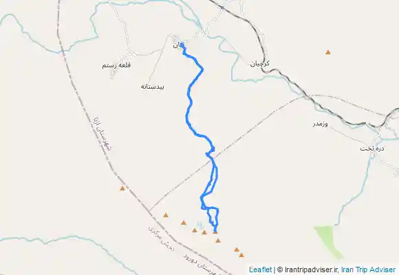 ترک جی پی اس صعود یک روزه قله سنبران