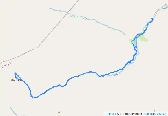 ترک جی پی اس قله کهون از نمارستاق