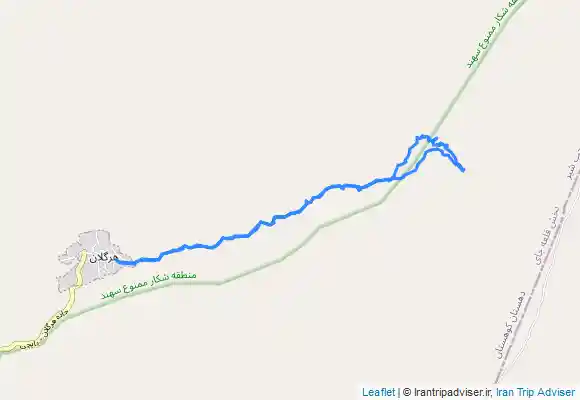 ترک جی پی اس آبشار هرگلان