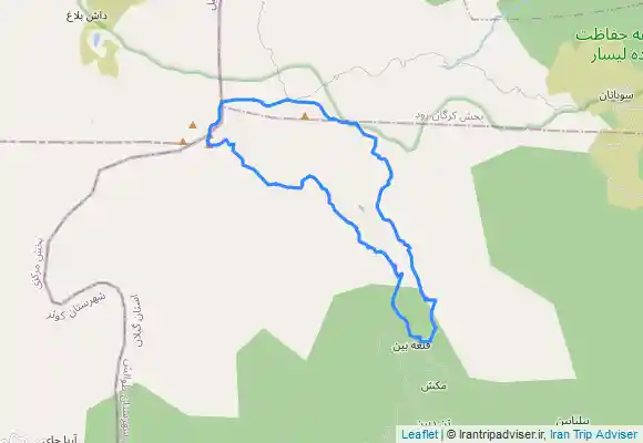 ترک جی پی اس مسیر رویایی بام تالش ، بغرو داغ ۳۲۳۵ متر