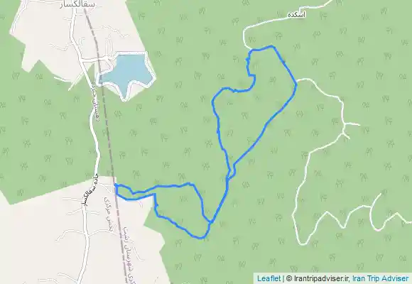 ترک جی پی اس جنگلهای سقالکسار