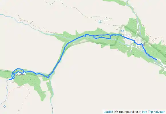 ترک جی پی اس آبشار شکرآب - از آهار