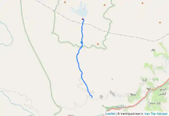 ترک جی پی اس صعود به قله دماوند از جبهه جنوبی