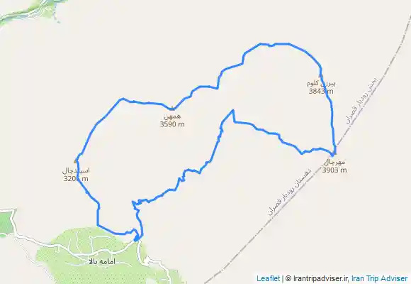 ترک جی پی اس مهرچال، پیرزن کلوم، همهن، اسپیدچال