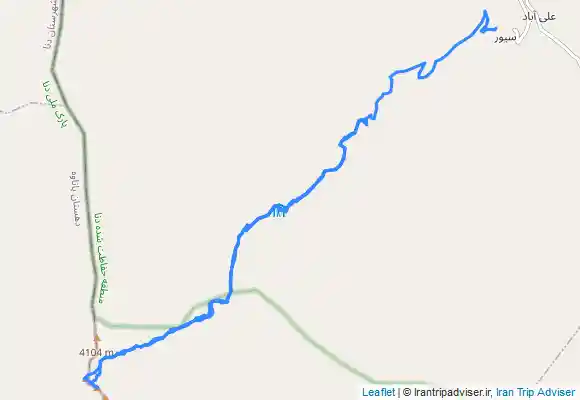 ترک جی پی اس Kal-e Qodveis, Western Dena کل قدویس، دنای غربی