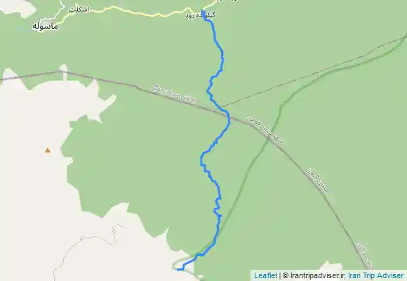 ترک جی پی اس آب بر به ماسوله (ییلاق دیزاب به گیلوندرود)