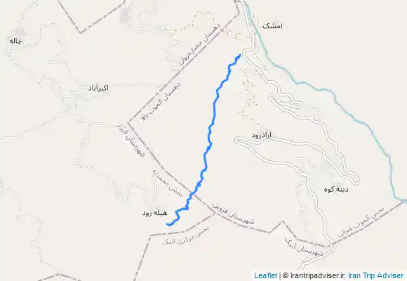 ترک جی پی اس دره آرادل - حیره رود - قزوین