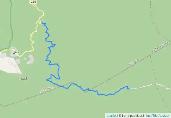 ترک جی پی اس پياده روي از پيسه سون به آبشار ويسادار