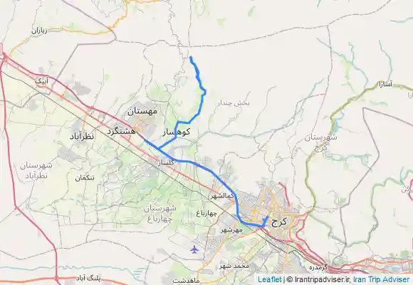 ترک جی پی اس آبشار ولیان