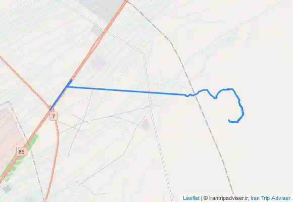 ترک جی پی اس قله تخت تنبور از جاده کرمان