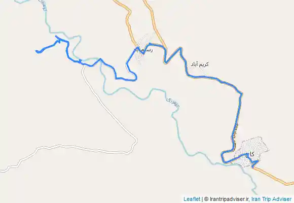 ترک جی پی اس چشمه سرداب رستم اباد