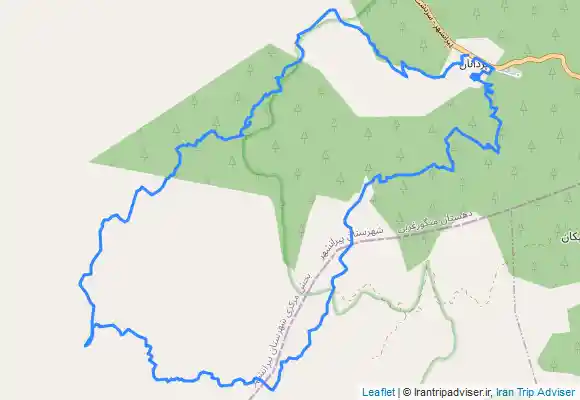 ترک جی پی اس AB SHAREH KHARPAP AZ GHABREH HOSEIN آبشار خر پاپ از روستای قبر حسین