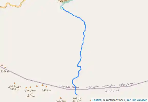 ترک جی پی اس صعود به قله یال کبود