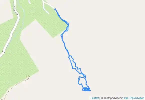 ترک جی پی اس مسیر پیمایش غار هوهو گل افشان منشاد