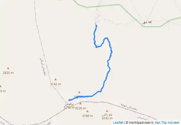 ترک جی پی اس بز قوش سراب از آب گرم اسب فروشان