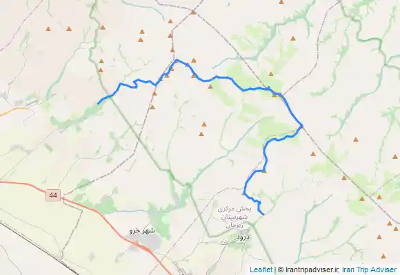 ترک جی پی اس خط الراس قلل داس   نرم پا ، فلسکه ، چمن ۳ , شیرباد ، سیاه لوک