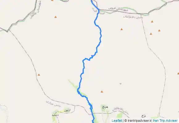 ترک جی پی اس قله شاه البرز