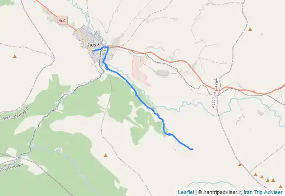 ترک جی پی اس (درود تا ابتدای مسیر دریاچه گهر ( چشمه خرم