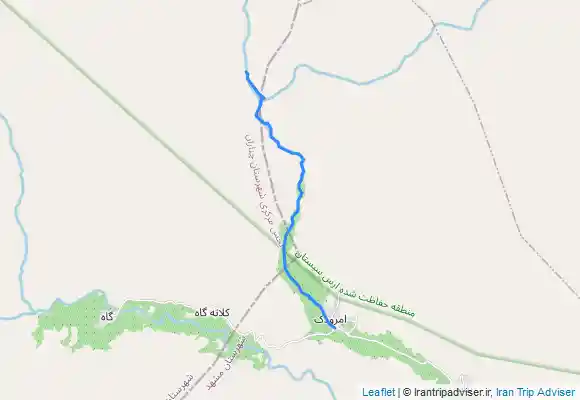 ترک جی پی اس امرودک مسیر برگشت