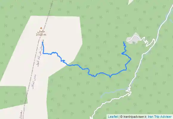 ترک جی پی اس قله چلچلی