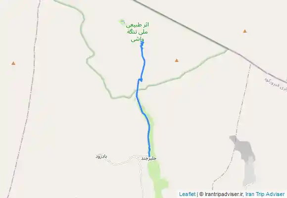 ترک جی پی اس آبشار ساواشي به پاركينگ تنگه واشي