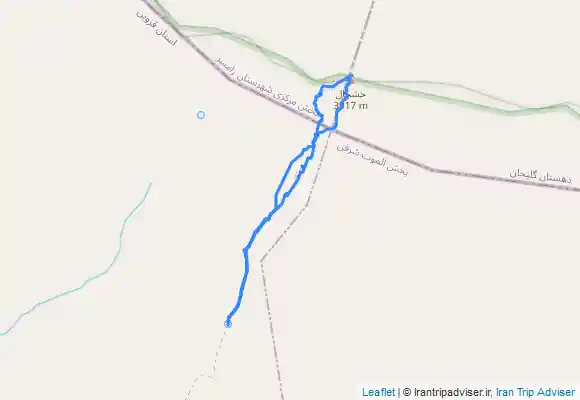 ترک جی پی اس خشچال پناهگاه تا قله و برگشت